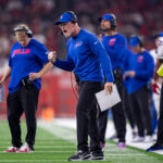 Sean McDermott coaching the Buffalo Bills during an NFL game